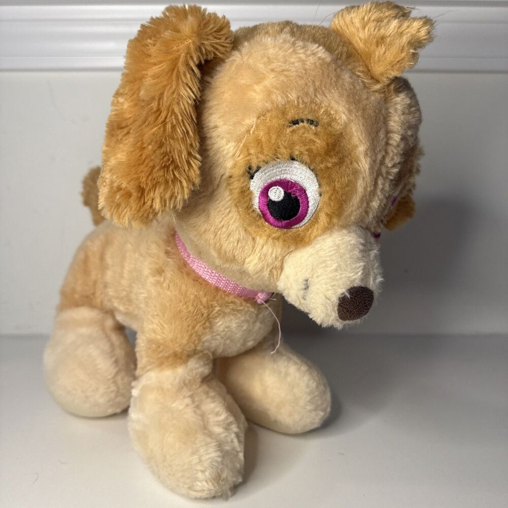 Build A Bear High-Flying Skye Paw Patrol 13" Plush Dog Stuffed Nickelodeon BAB